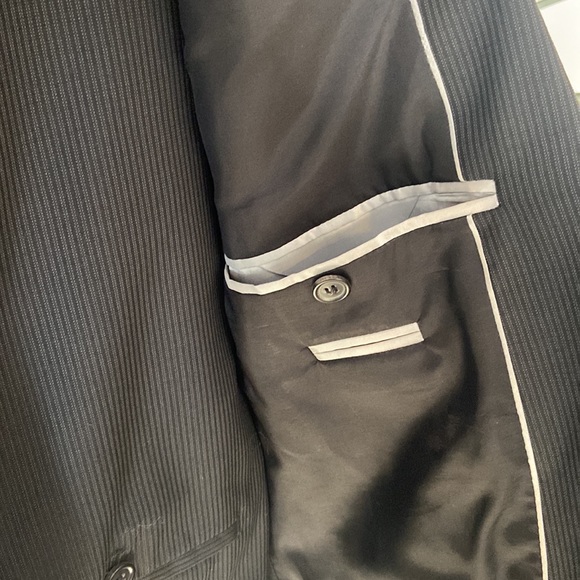 Boss Hugo Boss Double Pin Stripe Suit - Picture 3 of 11